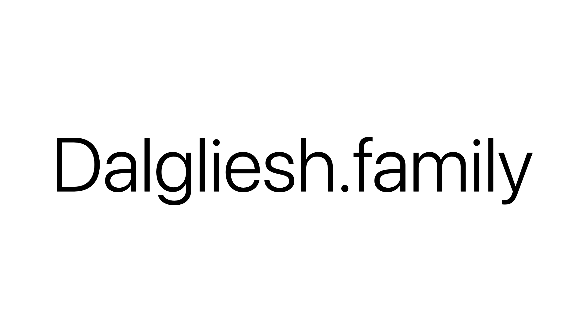 Dalgliesh.family